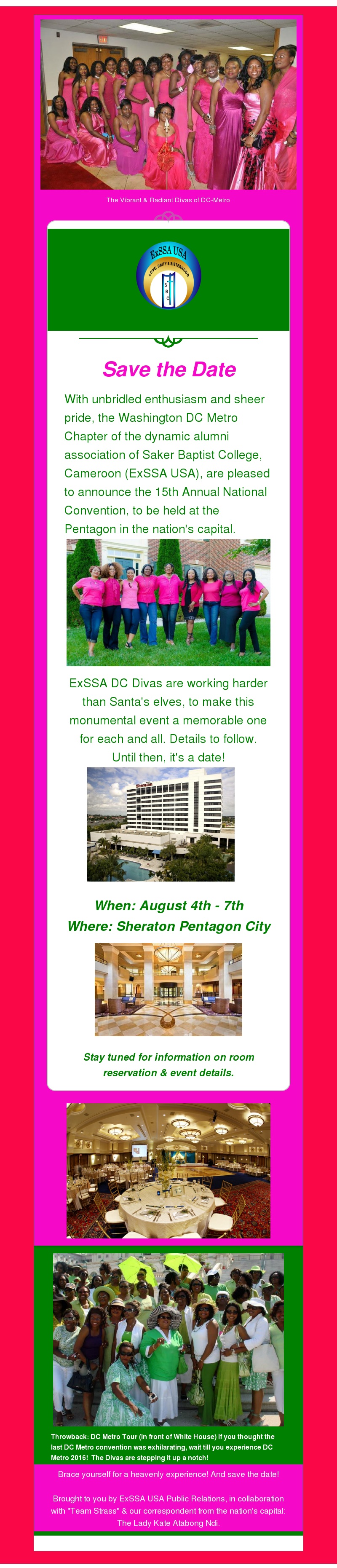 ExSSA DC Save the Date